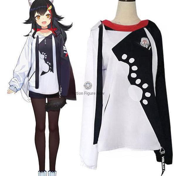 Ookami Mio Virtual YouTuber Cosplay Outfit