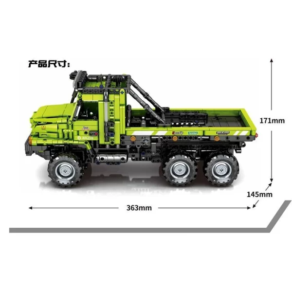 1/14 Scale RC Hydraulic Actuated 1335PCS Recovery Truck
