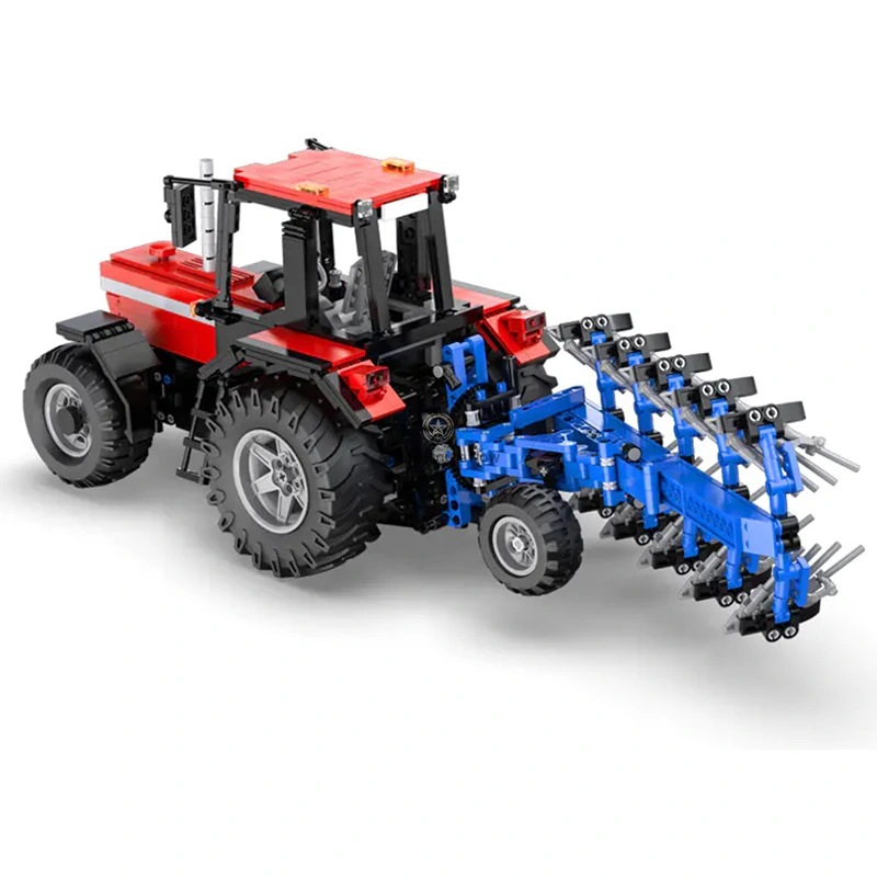 Remote Control Plow Truck with 1675+ Building Blocks Remote Control Plow Truck with 1675+ Building Blocks
