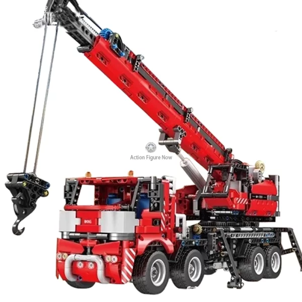 2827-Piece Remote-Controlled Construction Crane