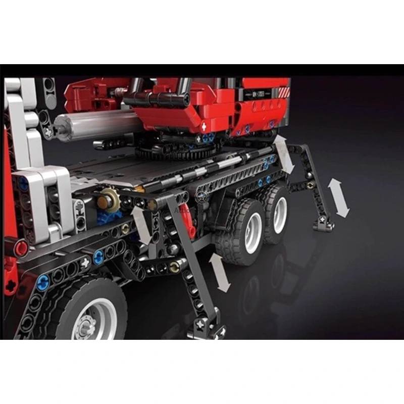 2827-Piece Remote-Controlled Construction Crane 2827-Piece Remote-Controlled Construction Crane