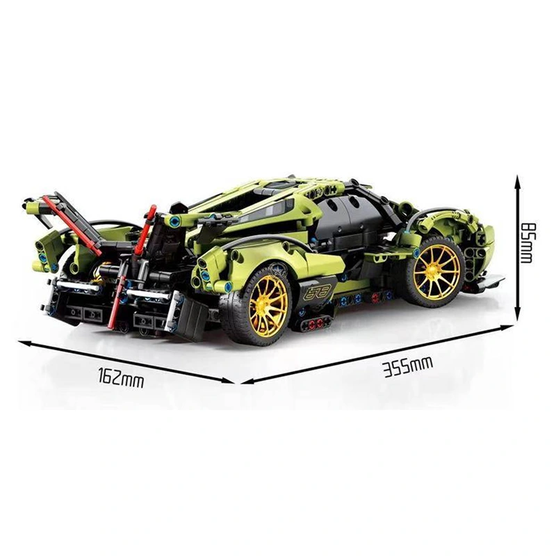 1038pcs Remote-Controlled Concept Bull Building Blocks Set 1038pcs Remote-Controlled Concept Bull Building Blocks Set