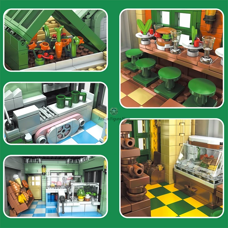 Parisian Bistro 3095pcs Parisian Bistro 3095pcs
