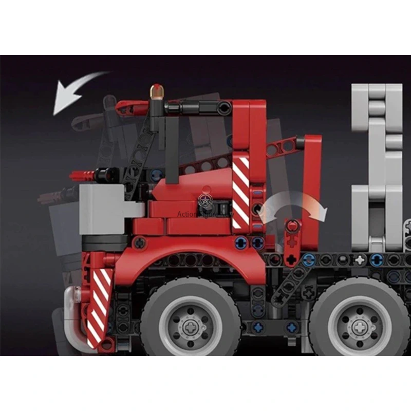 2827-Piece Remote-Controlled Construction Crane 2827-Piece Remote-Controlled Construction Crane