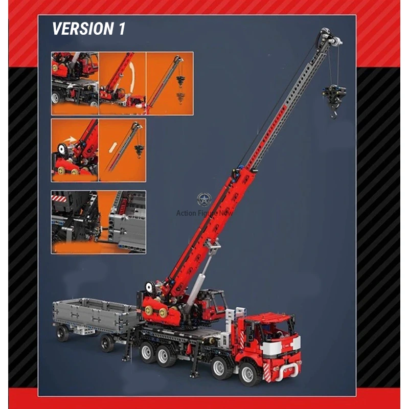 2827-Piece Remote-Controlled Construction Crane 2827-Piece Remote-Controlled Construction Crane