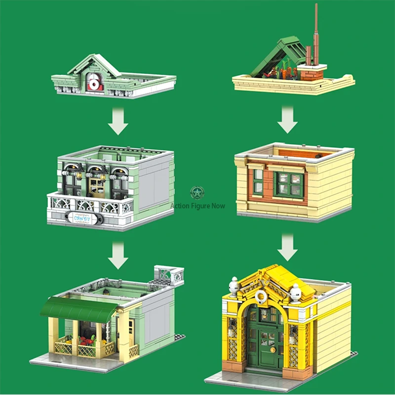 Parisian Bistro 3095pcs Parisian Bistro 3095pcs