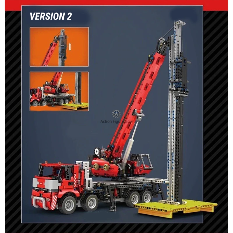 2827-Piece Remote-Controlled Construction Crane 2827-Piece Remote-Controlled Construction Crane