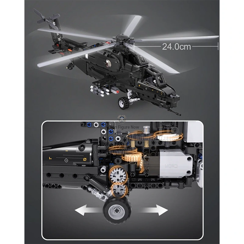 989-Piece Remote Control Helicopter 989-Piece Remote Control Helicopter