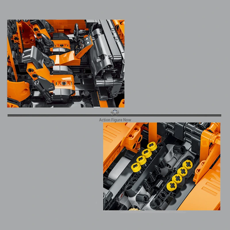 The Intense Emotion - Supercar - 1396 Pieces Building Blocks Set The Intense Emotion - Supercar - 1396 Pieces Building Blocks Set