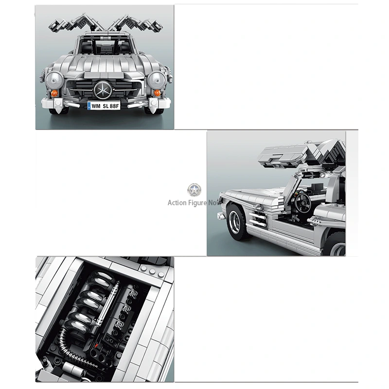Exclusive Classic Gullwing Model (1452 Pieces) Exclusive Classic Gullwing Model (1452 Pieces)
