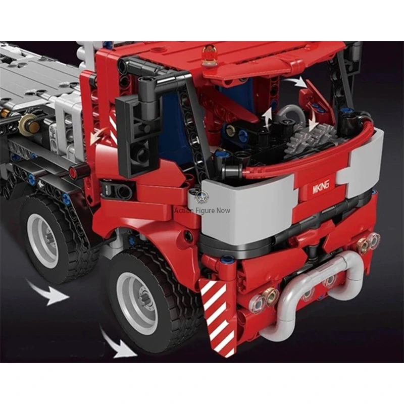 2827-Piece Remote-Controlled Construction Crane 2827-Piece Remote-Controlled Construction Crane