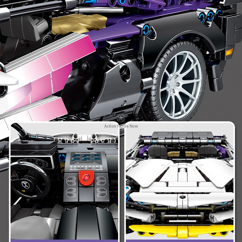 1337-Piece Remote-Controlled Lamborghini 1337-Piece Remote-Controlled Lamborghini