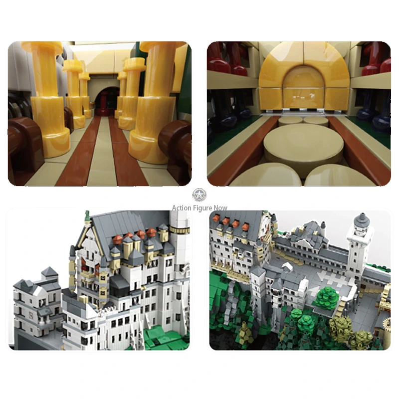 Neuschwanstein Castle 7437-Piece Premium Construction Block Model Neuschwanstein Castle 7437-Piece Premium Construction Block Model