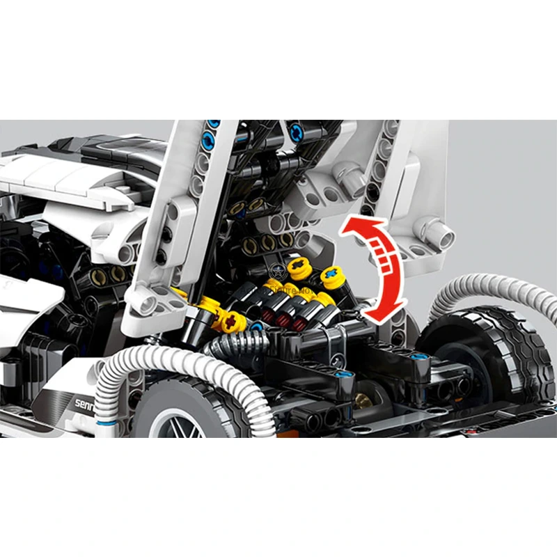 Swedish Hypercar Building Blocks (1275pcs) Swedish Hypercar Building Blocks (1275pcs)