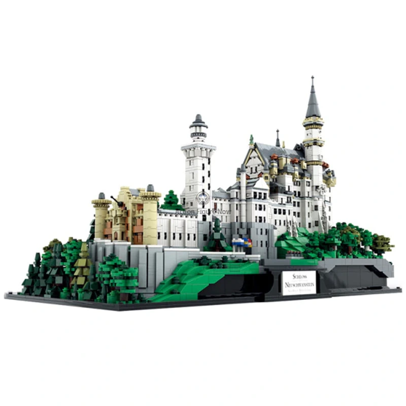 Neuschwanstein Castle 7437-Piece Premium Construction Block Model Neuschwanstein Castle 7437-Piece Premium Construction Block Model