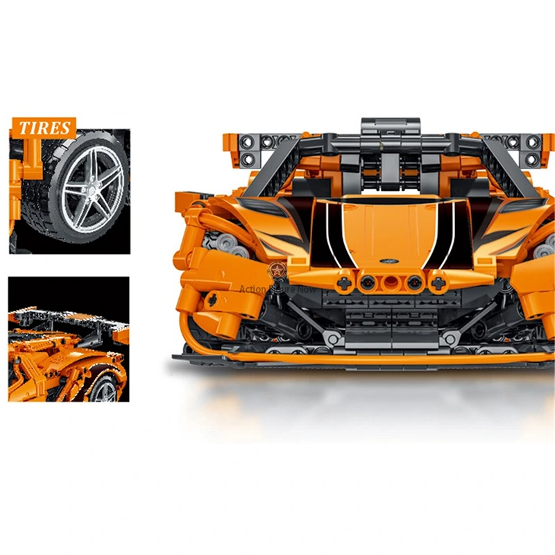 The Intense Emotion - Supercar - 1396 Pieces Building Blocks Set The Intense Emotion - Supercar - 1396 Pieces Building Blocks Set