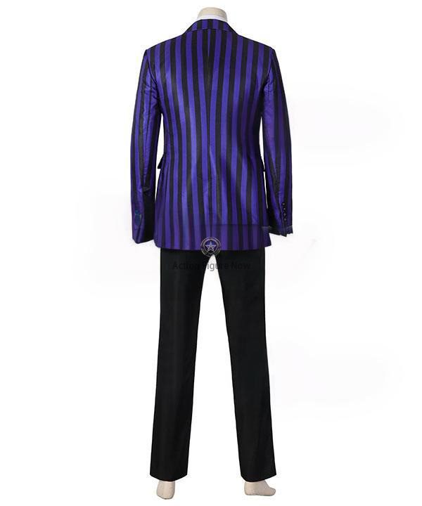 Wednesday Series 2022 - Nevermore Academy Male Uniform Cosplay Costume in Purple Wednesday Series 2022 - Nevermore Academy Male Uniform Cosplay Costume in Purple