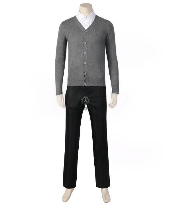 Wednesday Series 2022 - Nevermore Academy Male Uniform Cosplay Costume in Purple Wednesday Series 2022 - Nevermore Academy Male Uniform Cosplay Costume in Purple