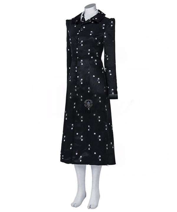 2022 TV Series Wednesday Addams Costume - The Addams Family Cosplay Outfit 2022 TV Series Wednesday Addams Costume - The Addams Family Cosplay Outfit