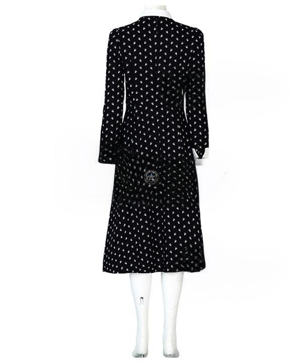 2022 TV Series Wednesday Addams Costume - The Addams Family Cosplay Outfit 2022 TV Series Wednesday Addams Costume - The Addams Family Cosplay Outfit