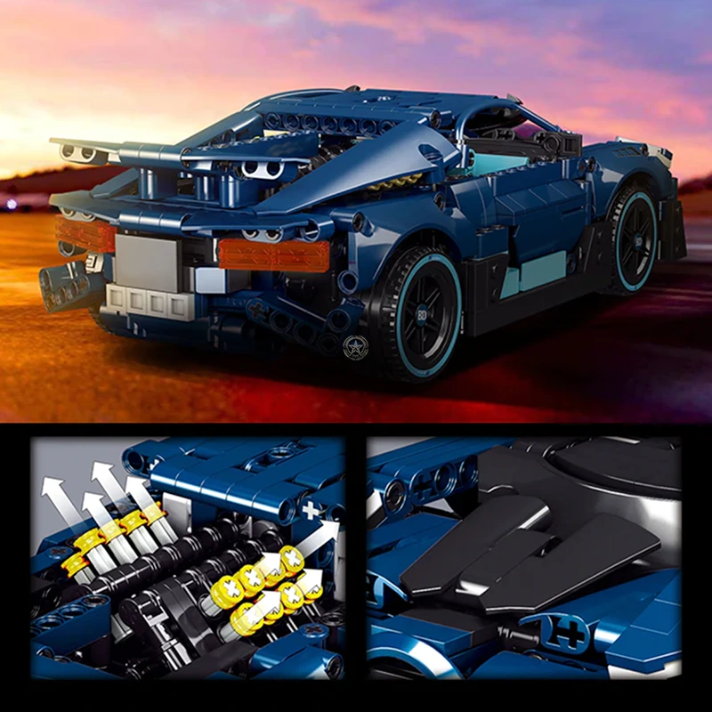 2020 Hypercar Building Blocks Model (879 Pieces) 2020 Hypercar Building Blocks Model (879 Pieces)
