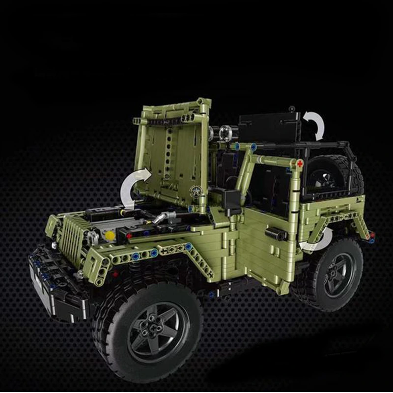 Jurassic 2048PCS Remote Controlled 4x4 Jurassic 2048PCS Remote Controlled 4x4