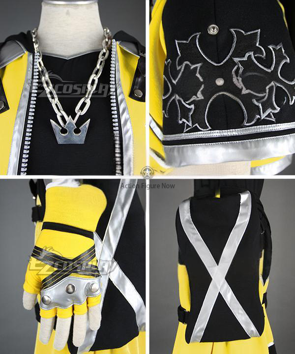 Master Sora Kingdom Hearts Cosplay Costume