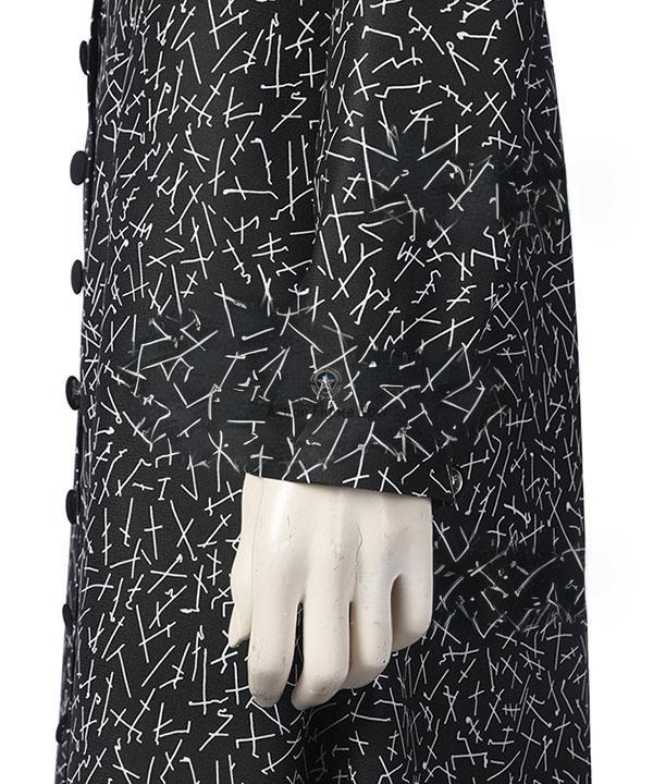 The product name can be rewritten as Wednesday Addams Cosplay Costume - The Addams Family 1991 for clearer, more reasonable, and SEO-friendly presentation.