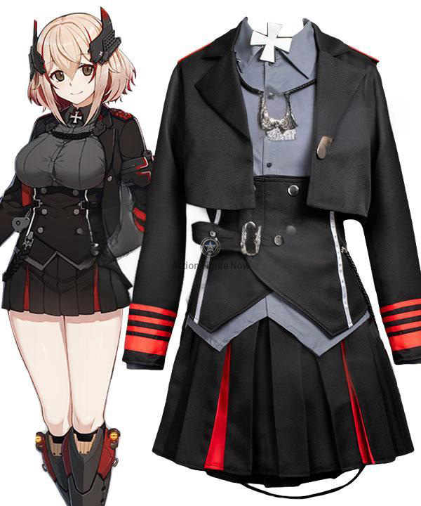 Azur Lane KMS Roon Cosplay Costume and Outfits
