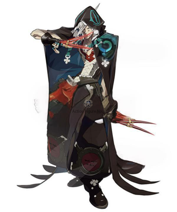 Raven Cosplay Costume from Guilty Gear