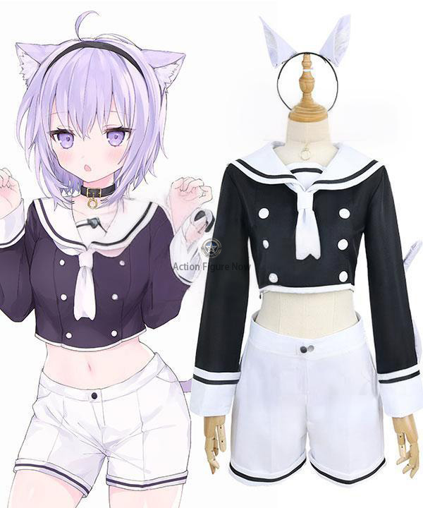 Okayu Nekomata Virtual YouTuber Cosplay Outfit