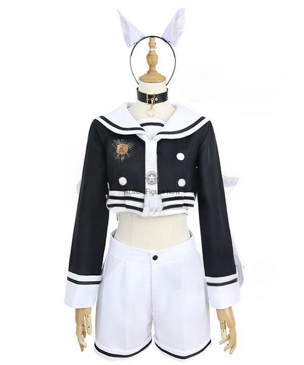 Okayu Nekomata Virtual YouTuber Cosplay Outfit