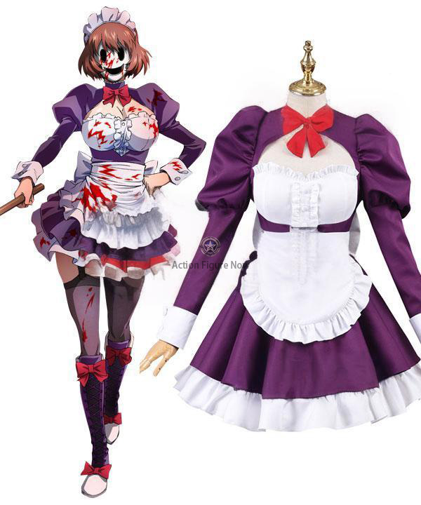 Maid Mask Cosplay Costume from High-Rise Invasion