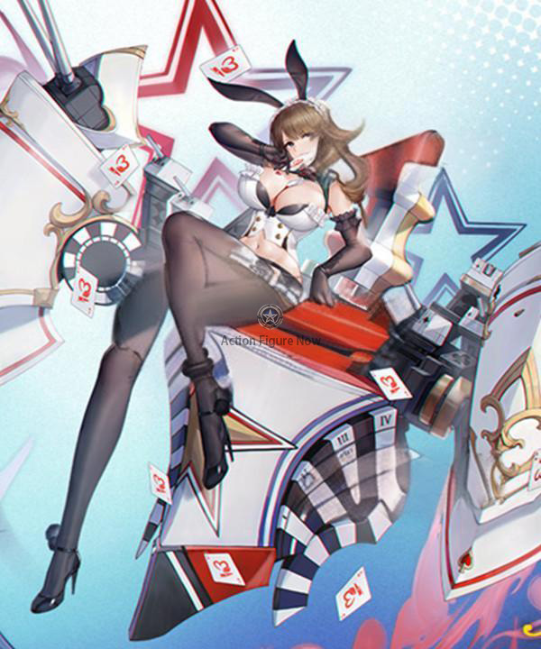 Monica Cosplay Costume from Azur Lane x Dead or Alive Xtreme Venus Vacation