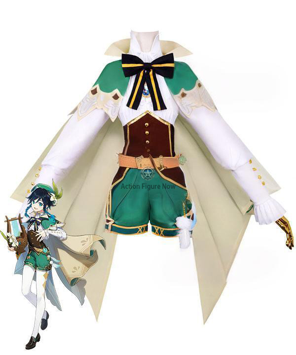 Venti Cosplay Costume B Edition from Genshin Impact