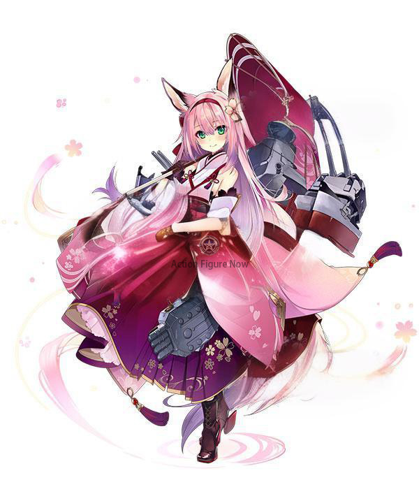Azura Lane IJN Hanazuki Cosplay Costume