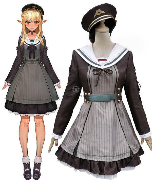 Shiranui Flare Cosplay Costume - Hololive VTuber Outfit