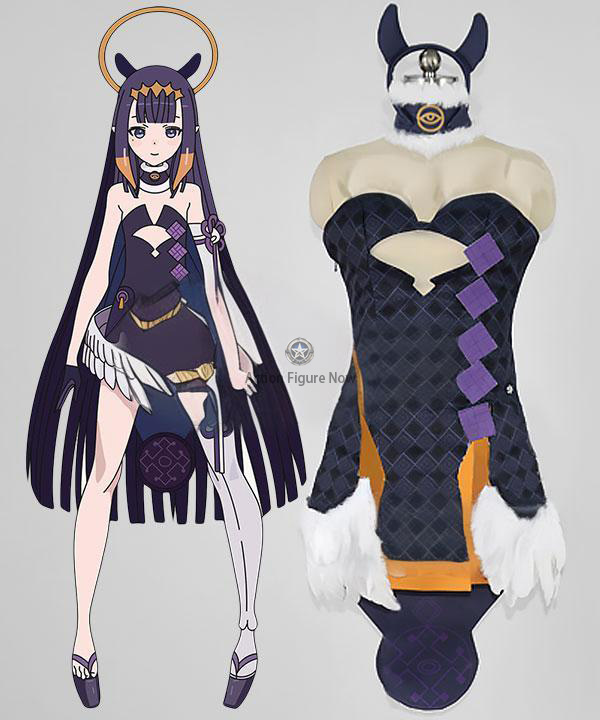 Hololive VTuber Ina'nis Ninomae Cosplay Outfit
