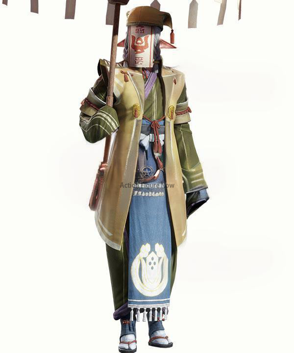 Merchant Kagero Cosplay Costume from Monster Hunter Rise