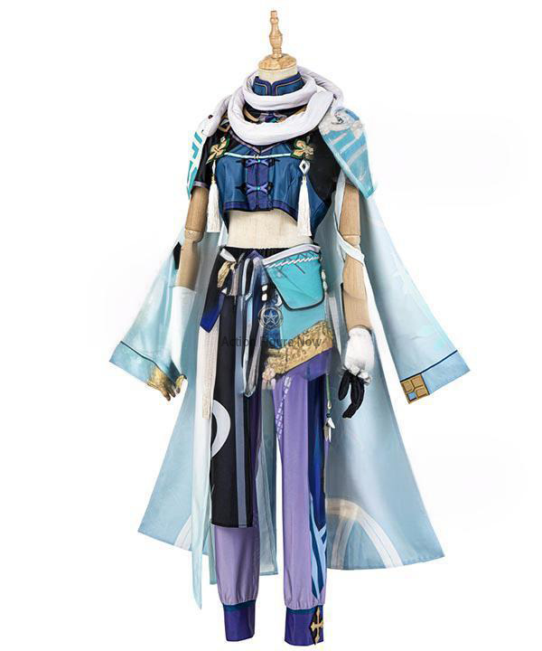 Genshin Impact Baizhu Halloween Costume Outfit Customize for Adult Men