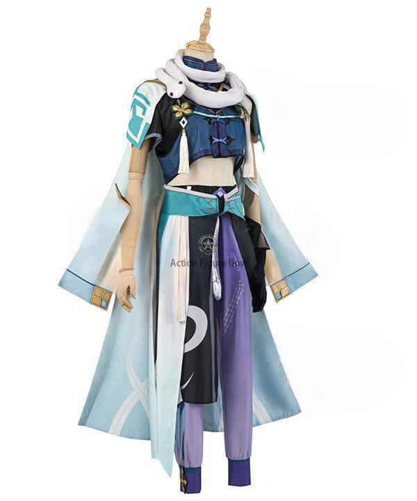 Genshin Impact Baizhu Halloween Costume Outfit Customize for Adult Men