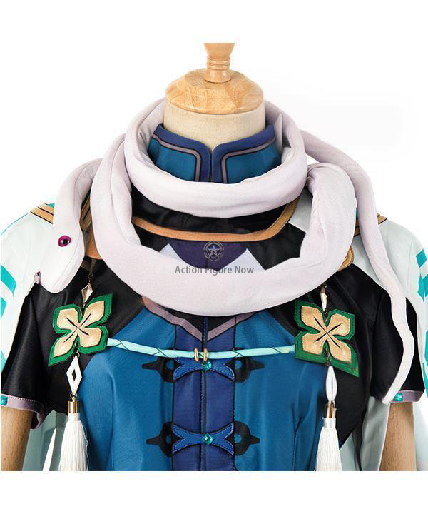 Genshin Impact Baizhu Halloween Costume Outfit Customize for Adult Men