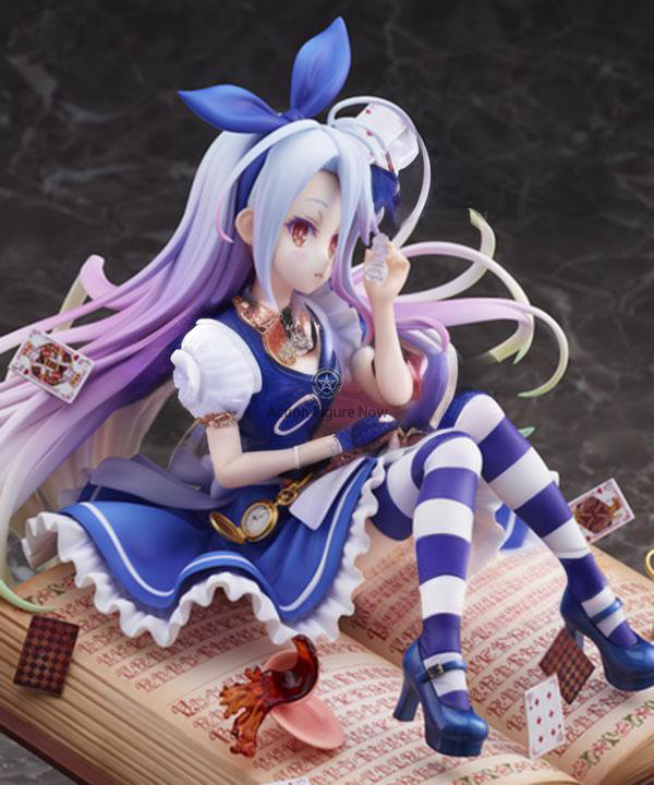 No Game No Life: Shiro's Alice in Wonderland Cosplay Costume for Halloween