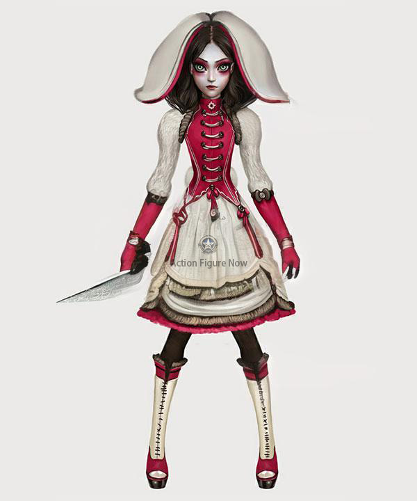 Alice in Asylum Plush Dress Cosplay Costume