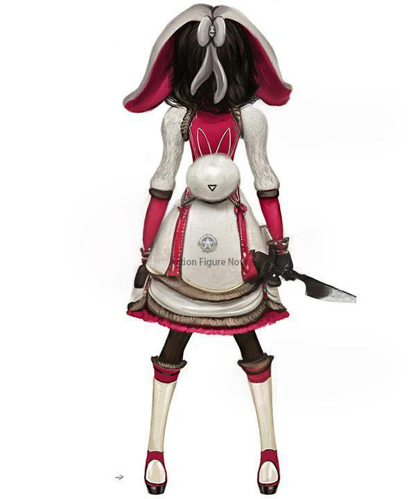 Alice in Asylum Plush Dress Cosplay Costume