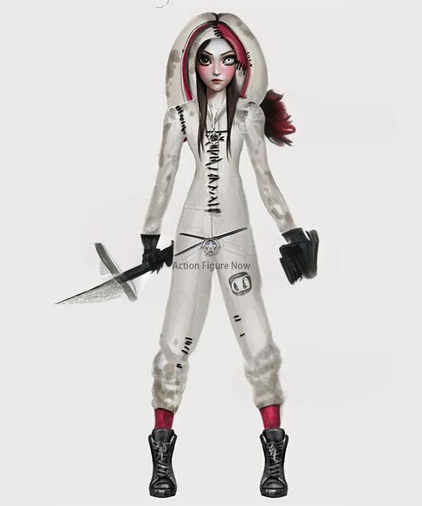 Asylum Alice Rabbit Onesie Halloween Costume