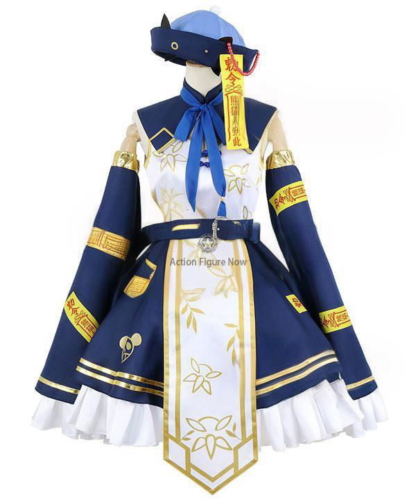 Zombie Cosplay Outfit Inspired by Virtual YouTuber Sasaki Saku