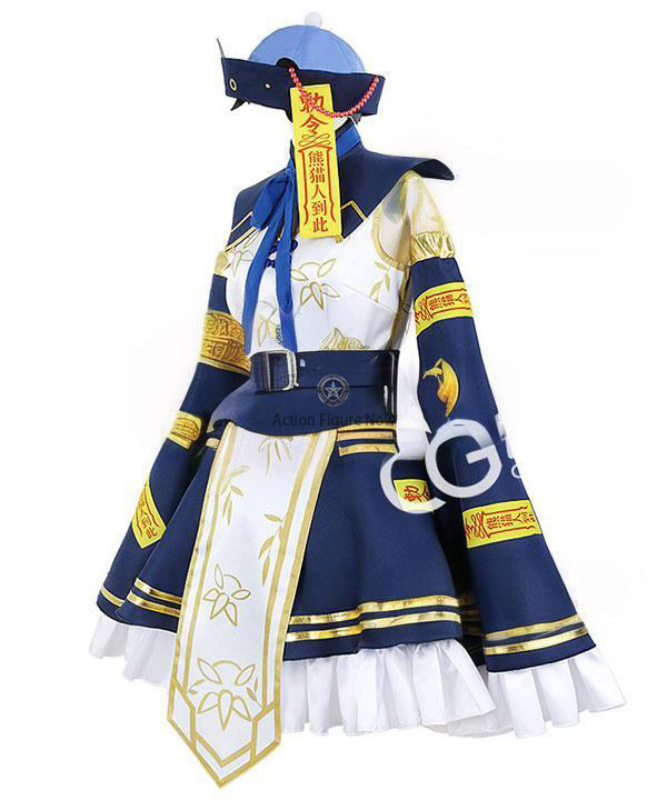 Zombie Cosplay Outfit Inspired by Virtual YouTuber Sasaki Saku