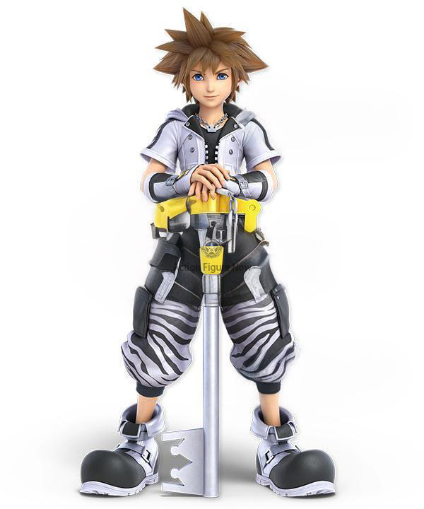 Kingdom Hearts III Sora Cosplay Costume for Halloween