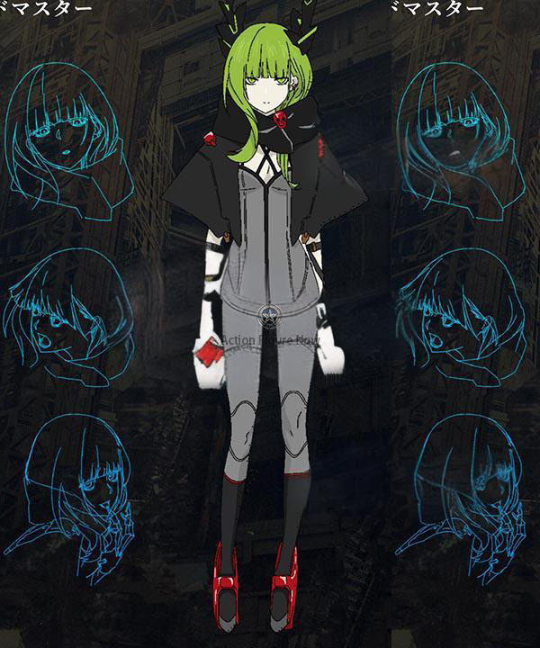 Black Rock Shooter: Dead Master Cosplay Costume